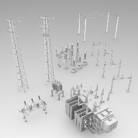 Electrical substation pack